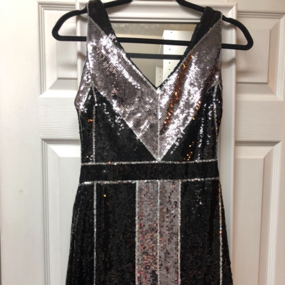 Sequin mini dress